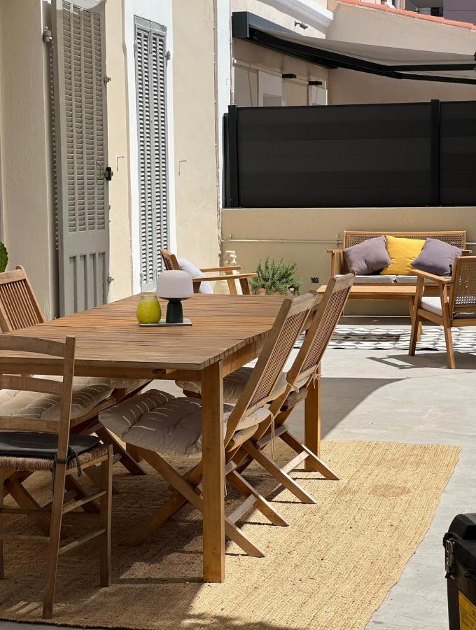 Casa Andrea Appartement Tout A Pied Avec Grand Jardin Санарі-сюр-Мер Екстер'єр фото