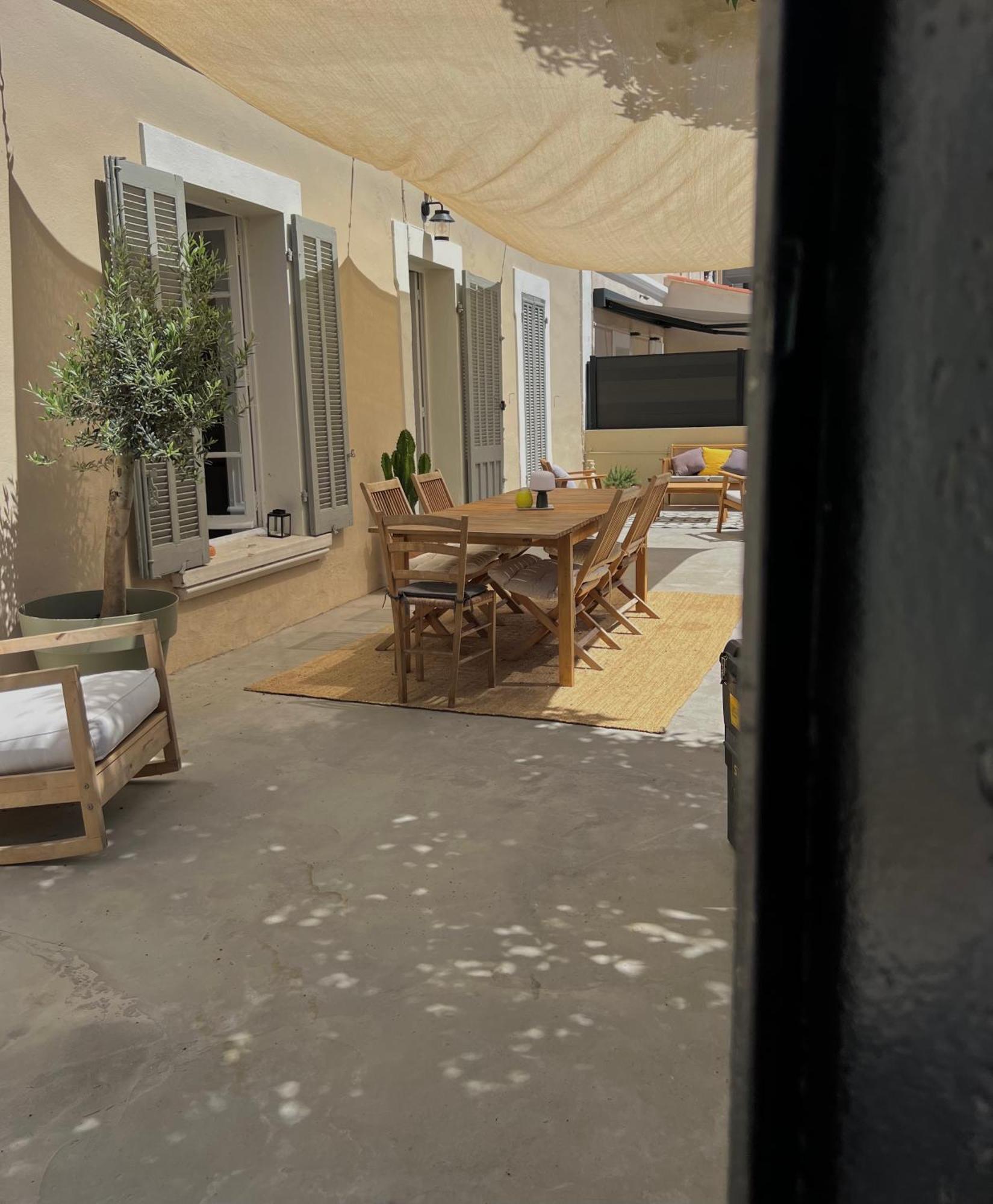 Casa Andrea Appartement Tout A Pied Avec Grand Jardin Санарі-сюр-Мер Екстер'єр фото